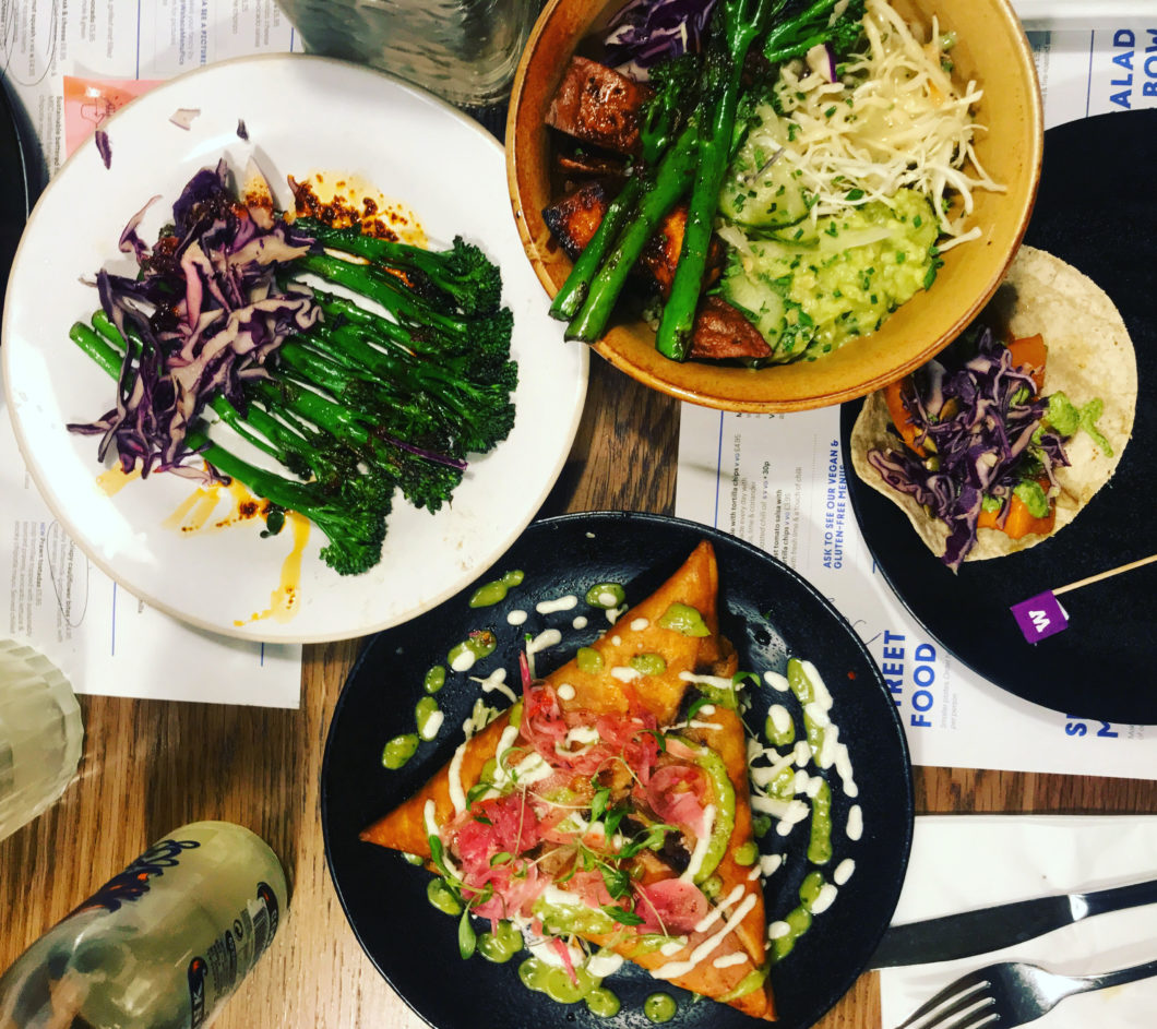 Wagamamas vegan dishes